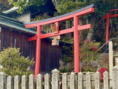 鳥居改修工事